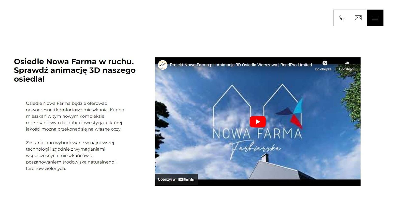 Nowa Farma - Warszawa - Website für investitionen Vorschau: Nowa-Farma - Bild 3