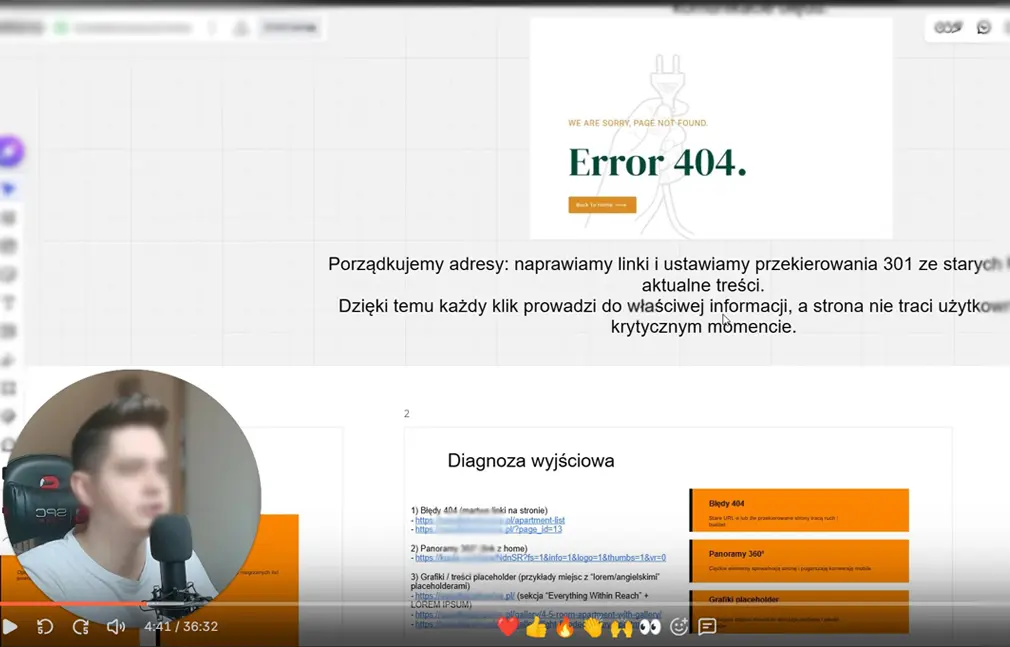 audyt marketingu dewelopera i nieruchomości spotkanie online na żywo