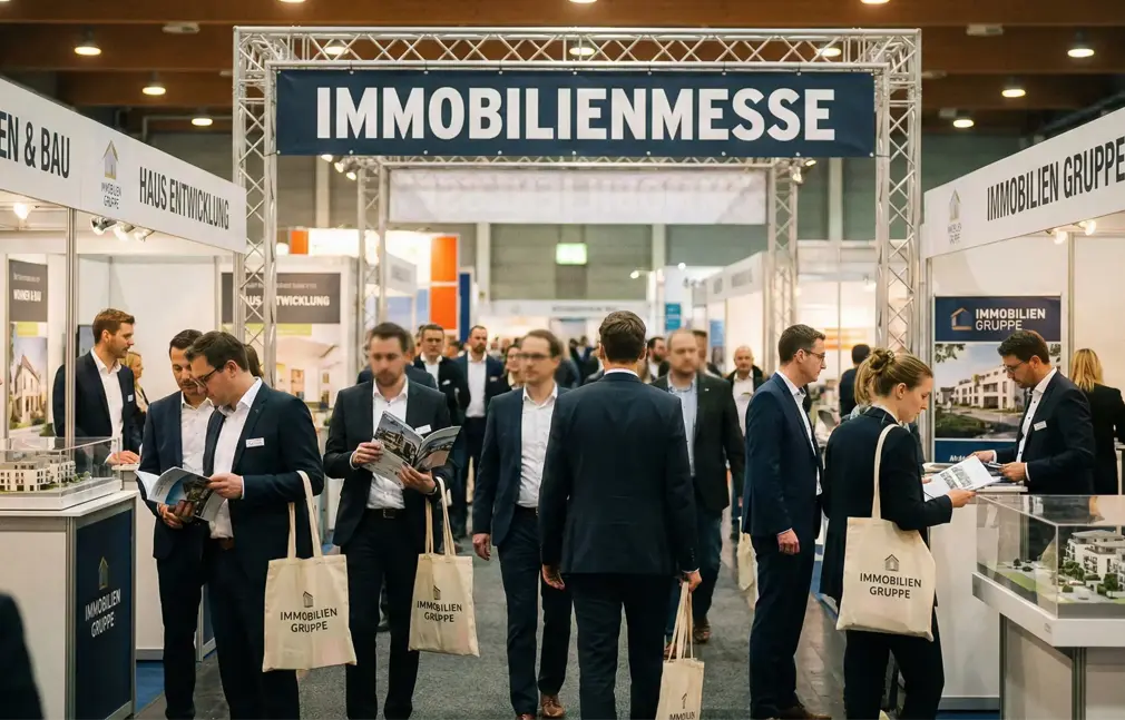 Wohnimmobilienmessen Marketingstände
