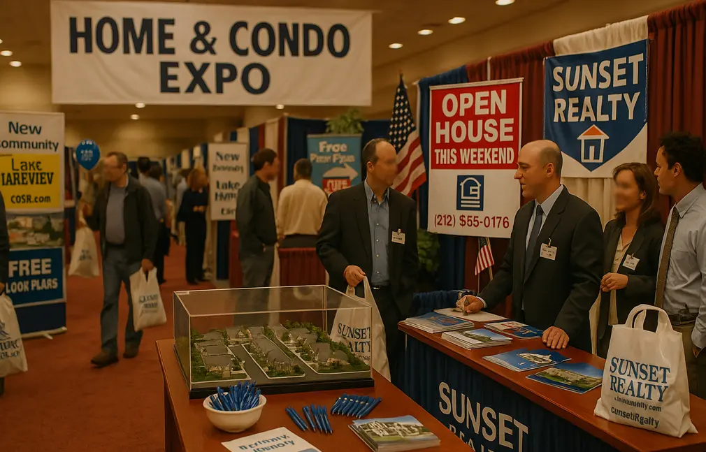 housing fairs real estate marketing booths